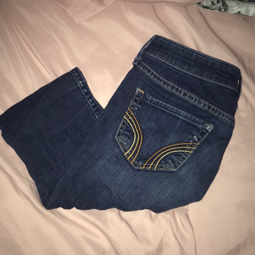 hollister jean leggings